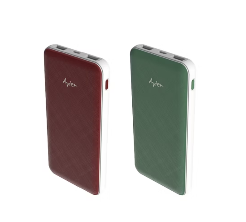 【Avier】COLOR MIX 10000 雙向快充行動電源 / 莫蘭迪灰綠