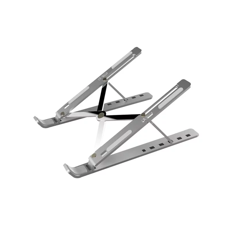 【YOMIX 優迷】輕量鋁合金摺疊筆電支架/散熱支架
