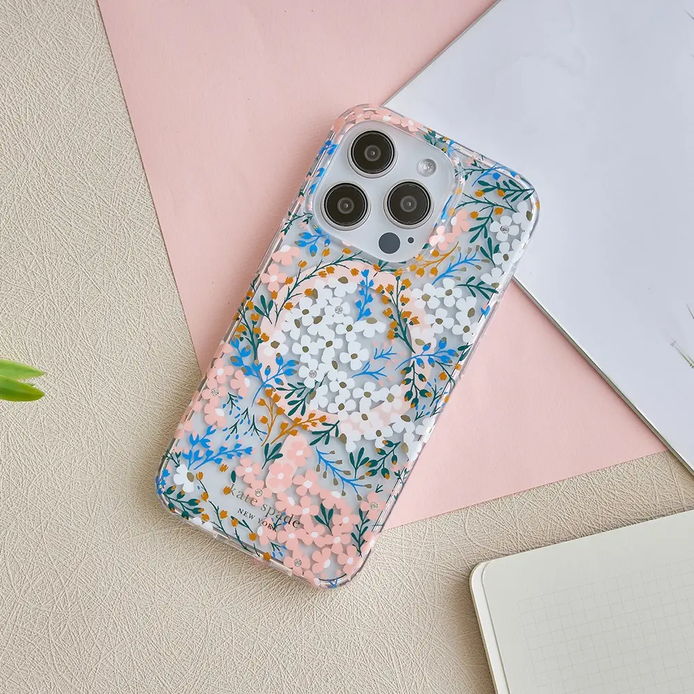 【Kate Spade】iPhone 15 Pro Max MagSafe 精品手機殼-秘密花園
