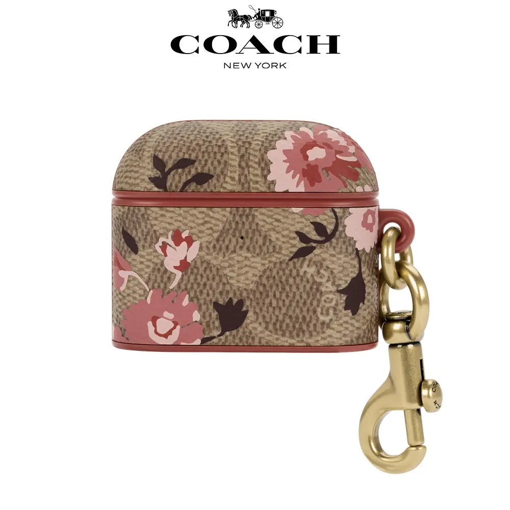 【COACH】 AirPods 3 保護套-經典玫瑰