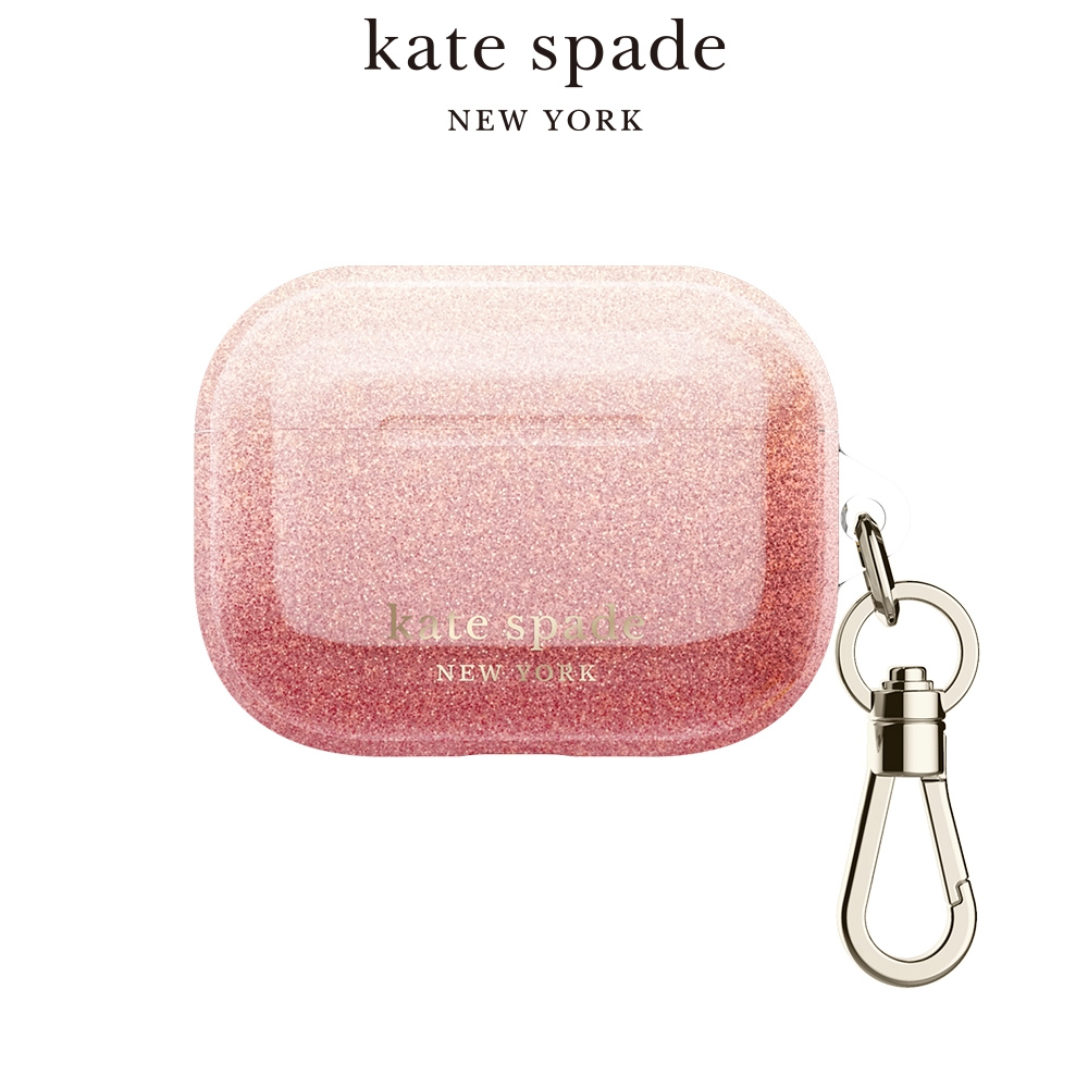 【Kate Spade】 AirPods Pro 保護套-漸層紅