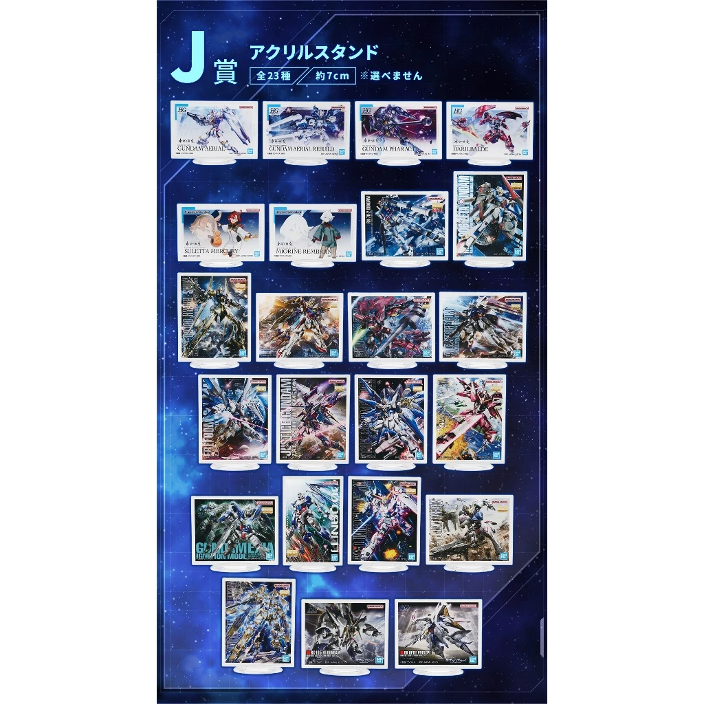 一番賞 機動戰士鋼彈 2023_J賞_壓克力立牌