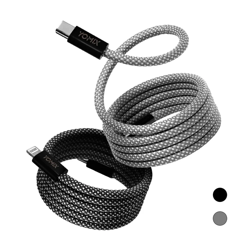 【YOMIX 優迷】Type-C 磁吸收納編織傳輸線 1M