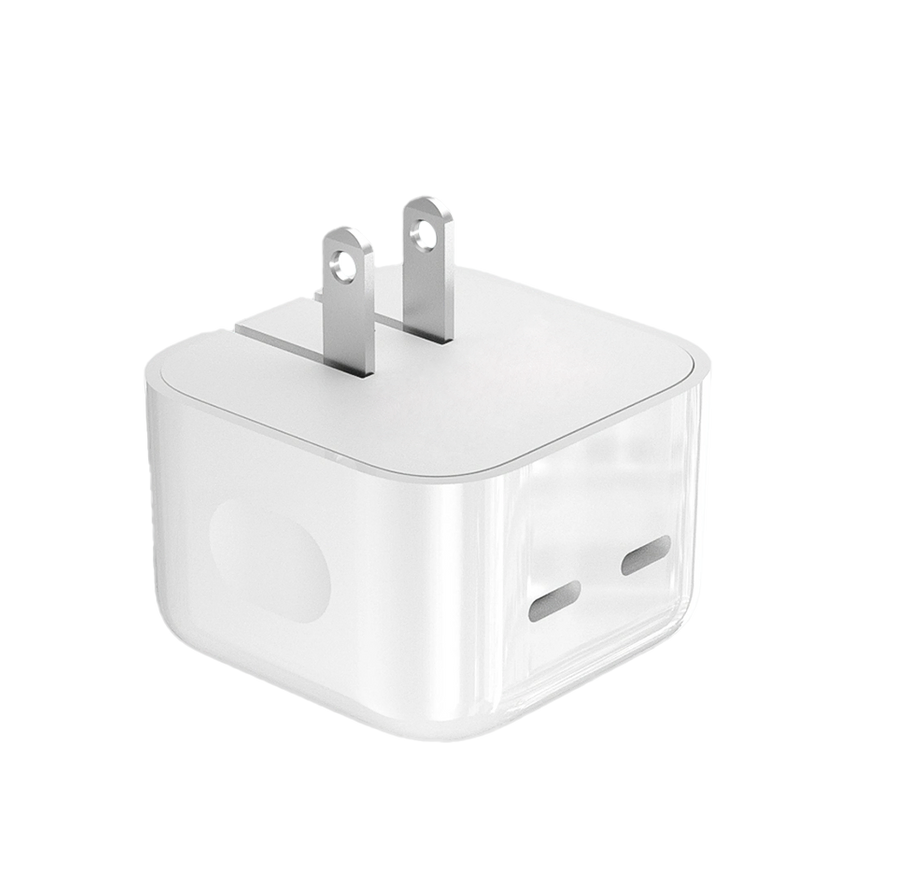 【MCK】MCK-U235 雙孔電源供應器（白）