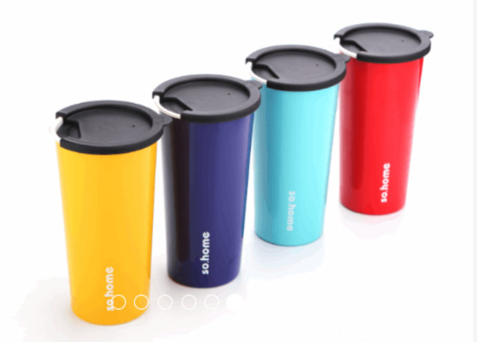 <誠製良品> 普瑞斯琺瑯不鏽鋼雙層杯