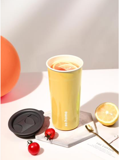 <誠製良品> 普瑞斯琺瑯不鏽鋼雙層杯