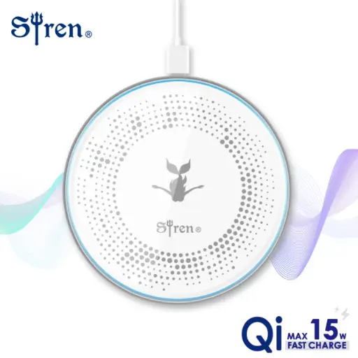 [WL-MO-001] 【Siren】QI纖薄極速快充15w無線充電板
