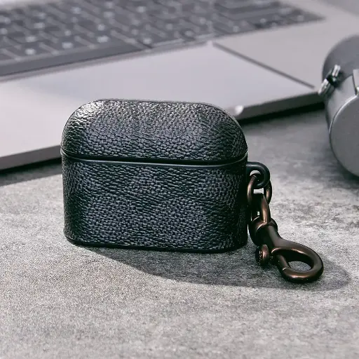 [CAP-008-SCBLK] 【COACH】AirPods Pro2 精品保護套-經典黑