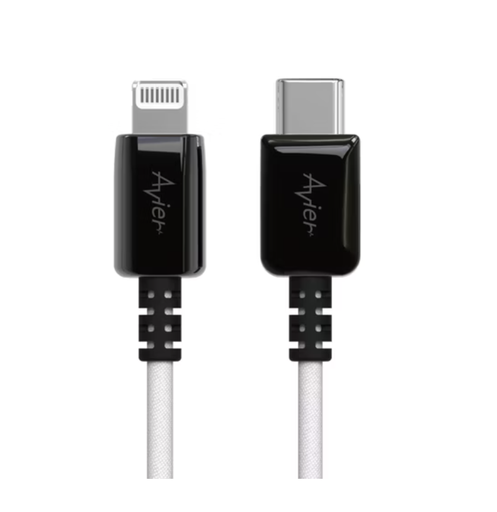 [AVOUCL12BK] 【Avier】One Step Ocean Refine USB 充電傳輸線 - USB-C to Lightning